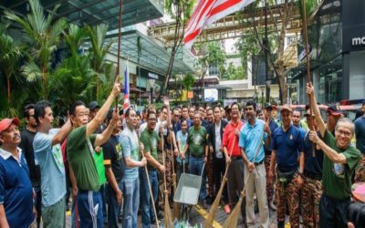 COMMUNITY ACT- GOTONG – ROYONG TO SPRUCE UP BUKIT BINTANG CENTRAL